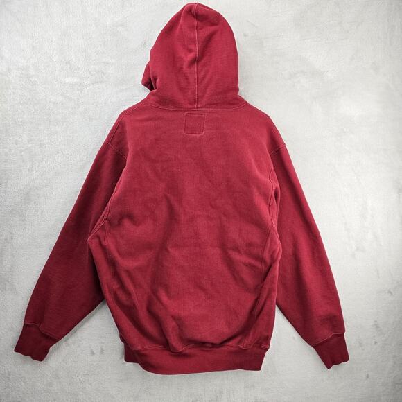 Vintage Steve & Barry’s Indiana University Sweatshirt Mens Large Red Hoodie Y2K - Picture 6 of 8